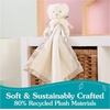 image:imageGUND Baby Angel Bear Lovey Spiritual Teddy Bear Blanket Made from Recycled Materials Plush Lovey for Babies and Newborns White 12