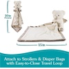 image:imageGUND Baby Angel Bear Lovey Spiritual Teddy Bear Blanket Made from Recycled Materials Plush Lovey for Babies and Newborns White 12