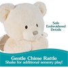 image:imageGUND Baby Angel Bear with Wings Spiritual Teddy Bear with Chime Sound Sensory Toy for Babies and Newborns White 9