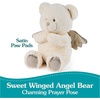 image:imageGUND Baby Angel Bear with Wings Spiritual Teddy Bear with Chime Sound Sensory Toy for Babies and Newborns White 9