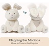 image:imageGUND Baby Flora the Bunny Animated Plush Singing Stuffed Animal Toy for Ages 0 and Up Cream 12 Styles May VaryFlora