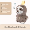 image:imageGUND Baby Lil Luvs On the Go Sloth Soother for Babies and Newborns Plush Sloth Stuffed Animal Sound Toy BrownCream 6