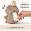 image:imageGUND Baby Lil Luvs On the Go Sloth Soother for Babies and Newborns Plush Sloth Stuffed Animal Sound Toy BrownCream 6