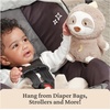 image:imageGUND Baby Lil Luvs On the Go Sloth Soother for Babies and Newborns Plush Sloth Stuffed Animal Sound Toy BrownCream 6