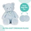 image:imageGUND Baby My First Friend Teddy Bear Pink Ultra Soft Animal Plush Toy for Babies and NewbornsBlue