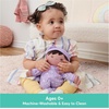image:imageGUND Baby Sustainable Baby Doll Plush Doll Made from Recycled Materials for Newborns and Toddlers Poppy 12Purple
