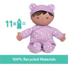 image:imageGUND Baby Sustainable Baby Doll Plush Doll Made from Recycled Materials for Newborns and Toddlers Poppy 12Purple