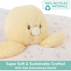image:imageGUND Baby Sustainably Soft Bunny Lovey Stuffed Animal Plush Blanket Made from 100 Recycled Materials for Babies and Newborns PinkCream 10Duckling