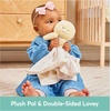 image:imageGUND Baby Sustainably Soft Bunny Lovey Stuffed Animal Plush Blanket Made from 100 Recycled Materials for Babies and Newborns PinkCream 10Duckling