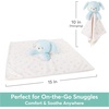 image:imageGUND Baby Sustainably Soft Bunny Lovey Stuffed Animal Plush Blanket Made from 100 Recycled Materials for Babies and Newborns PinkCream 10Puppy