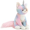 image:imageGUND Cotton Candy Llamacorn Plush Toy Unicorn Stuffed Animal for Ages 1 and Up BlueRainbow 11Cat
