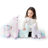 image:imageGUND Cotton Candy Llamacorn Plush Toy Unicorn Stuffed Animal for Ages 1 and Up BlueRainbow 11Llama