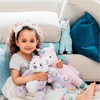 image:imageGUND Cotton Candy Llamacorn Plush Toy Unicorn Stuffed Animal for Ages 1 and Up BlueRainbow 11Llama Multicolor