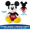 image:imageGUND Disney Official Mickey Mouse Classic Plush Mickey and Friends Deluxe Collector Stuffed Animal for Ages 1 and Up BlackWhite 14