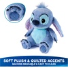 image:imageGUND Disney Official Stitch Oh So Snuggly Plush Disney Lilo amp Stitch Plushies Alien Stuffed Animal for Babies Kids and Collectors Blue 125