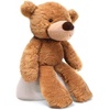 image:imageGUND Fuzzy Teddy Bear Premium Stuffed Animal for Ages 1 and Up Gray 135Beige