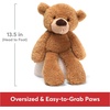image:imageGUND Fuzzy Teddy Bear Premium Stuffed Animal for Ages 1 and Up Gray 135Beige