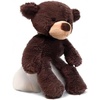 image:imageGUND Fuzzy Teddy Bear Premium Stuffed Animal for Ages 1 and Up Gray 135Choco Brown