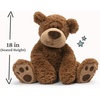 image:imageGUND Grahm Teddy Bear Premium Stuffed Animal for Ages 1 and Up Brown 1818