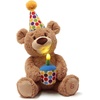 image:imageGUND Happy Birthday Teddy Bear Bear Animated Plush Toy GlowinTheDark Singing Stuffed Animal Brown 10