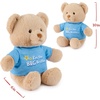 image:imageGUND Im the Big Brother Sustainable Message Bear with Blue TShirt Teddy Bear Made from 100 Recycled Materials for Ages 1 and Up Tan 12Tshirt Teddy Bear Im the Big Brother