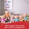 image:imageGUND Im the Big Brother Sustainable Message Bear with Blue TShirt Teddy Bear Made from 100 Recycled Materials for Ages 1 and Up Tan 12Tshirt Teddy Bear Im the Big Brother