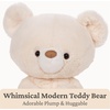 image:imageGUND Kai Teddy Bear Premium Plush Toy Stuffed Animal for Ages 1 amp Up VanillaCream 12Beige