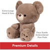 image:imageGUND Kai Teddy Bear Premium Plush Toy Stuffed Animal for Ages 1 amp Up VanillaCream 12Kai Light Brown