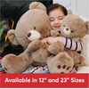image:imageGUND Kai Teddy Bear Premium Plush Toy Stuffed Animal for Ages 1 amp Up VanillaCream 12Kai Light Brown
