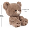 image:imageGUND Kai Teddy Bear Premium Plush Toy Stuffed Animal for Ages 1 amp Up VanillaCream 12Kai Light Brown