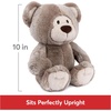 image:imageGUND Mukki Teddy Bear Premium Stuffed Animal for Ages 1 and Up BrownCream 10One Size