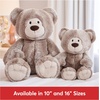 image:imageGUND Mukki Teddy Bear Premium Stuffed Animal for Ages 1 and Up BrownCream 10One Size