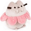image:imageGUND Pink Flower Petals Pusheen Plush Stuffed Animal Cat Gray and Pink 95