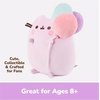 image:imageGUND Pusheen 15th Anniversary Squisheen Plush Squishy Toy Collectible Plush Cat Stuffed Animal for Ages 8 and Up Pink 95