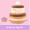 image:imageGUND Pusheen Chocolate Cake Squisheen Squishy Toy Collectible Plush Toy Dessert Plush Cat Stuffed Animal for Ages 8 and Up Brown 11