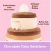 image:imageGUND Pusheen Chocolate Cake Squisheen Squishy Toy Collectible Plush Toy Dessert Plush Cat Stuffed Animal for Ages 8 and Up Brown 11