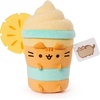 image:imageGUND Pusheen Pineapple Float Plush Cat Stuffed Animal for Ages 8 and Up Orange 95