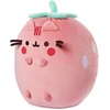 image:imageGUND Pusheen Strawberry Scented Squisheen Plush Squishy Toy Stuffed Animal for Ages 8 and Up Pink 11Multi Color