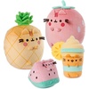 image:imageGUND Pusheen Strawberry Scented Squisheen Plush Squishy Toy Stuffed Animal for Ages 8 and Up Pink 11Scented Pineapple