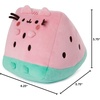 image:imageGUND Pusheen Watermelon Plush Cat Stuffed Animal for Ages 8 and Up PinkGreen 6Multi Color