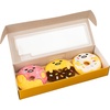image:imageGUND Sanrio Gudetama The Lazy Egg Donut Collector Set of Three Plush Toys Stuffed Animals for Ages 3 and Up Yellow and Pink 35
