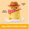 image:imageGUND Sanrio Gudetama The Lazy Egg Stuffed Animal Gudetama Cowboy Plush Toy for Ages 1 and Up 9