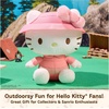 image:imageGUND Sanrio Official Hello Kitty Camping Plush Collectible Plush Toy Stuffed Animal for Ages 1 and Up White 6