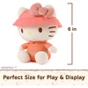 image:imageGUND Sanrio Official Hello Kitty Camping Plush Collectible Plush Toy Stuffed Animal for Ages 1 and Up White 6