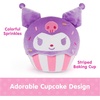 image:imageGUND Sanrio Official Hello Kitty Cupcake Plush Stuffed Animal for Ages 1 and Up PinkWhite 8Kuromi PurpleWhite