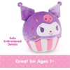 image:imageGUND Sanrio Official Hello Kitty Cupcake Plush Stuffed Animal for Ages 1 and Up PinkWhite 8Kuromi PurpleWhite