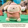 image:imageGUND Sanrio Official Hello Kitty and Friends Pompompurin Camping Plush Collectible Plush Toy Stuffed Animal for Ages 1 and Up Pink 6