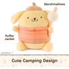 image:imageGUND Sanrio Official Hello Kitty and Friends Pompompurin Camping Plush Collectible Plush Toy Stuffed Animal for Ages 1 and Up Pink 6