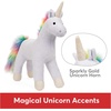 image:imageGUND Starflower Rainbow Unicorn Stuffed Animal Plush Unicorn for Ages 1 and Up Pink 15Blue