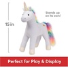 image:imageGUND Starflower Rainbow Unicorn Stuffed Animal Plush Unicorn for Ages 1 and Up Pink 15Blue